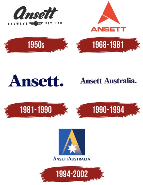 Ansett Logos